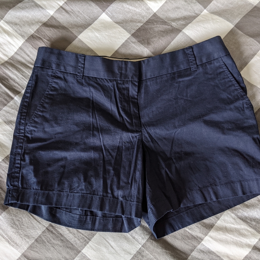 Navy J. Crew Shorts
